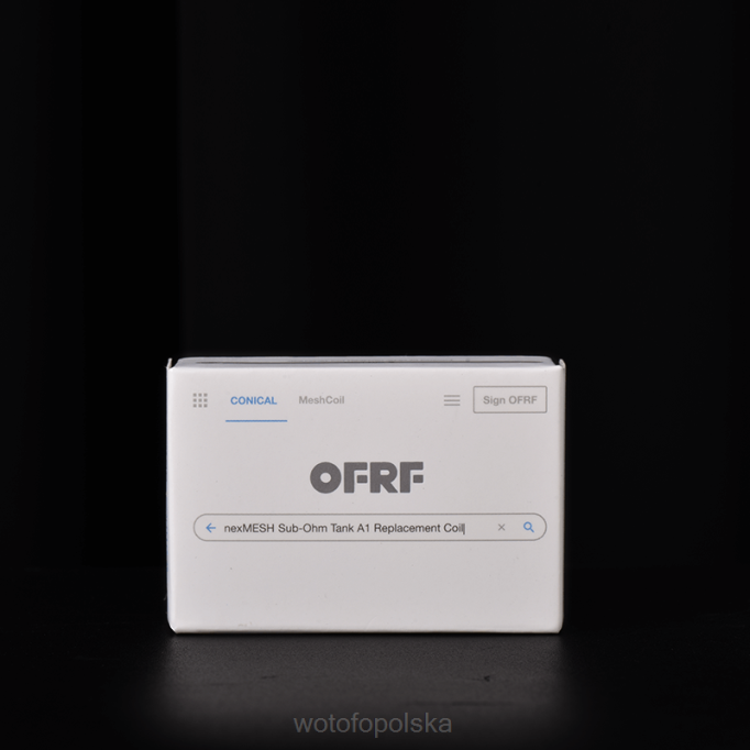 Wotofo Shop Online | Wotofo NEXMESH Subomowa cewka stożkowa zbiornika SS 316l RBNV380