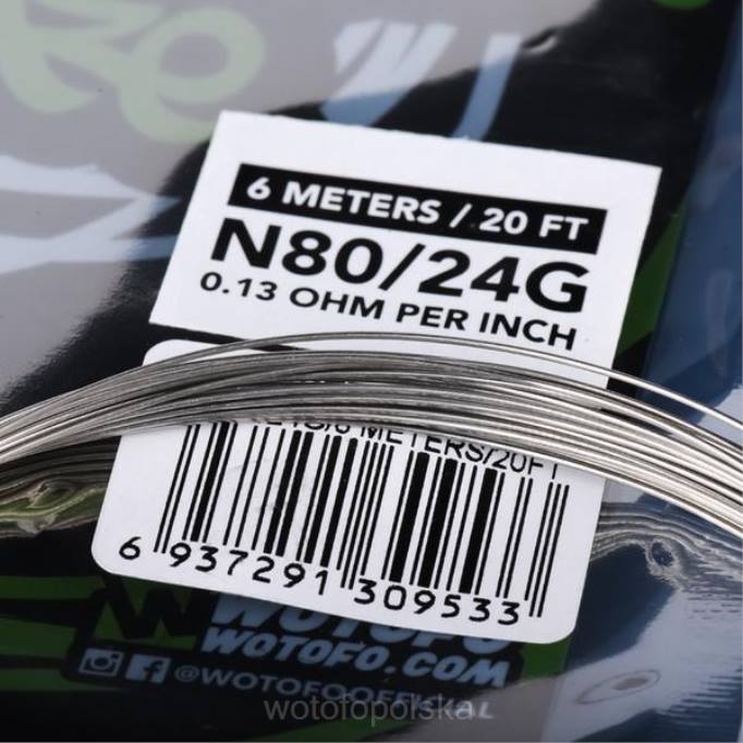 Wotofo Lublin | Wotofo fabrycznie zbudowana szpula z drutem Drut konkursowy ni90 - 23g RBNV363