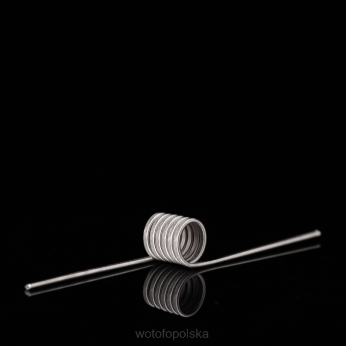 Wotofo Smaki | Wotofo id prefabrykowanej cewki dwurdzeniowy bezpiecznik Clapton 0,65 oma 5 mm 5 szt RBNV347