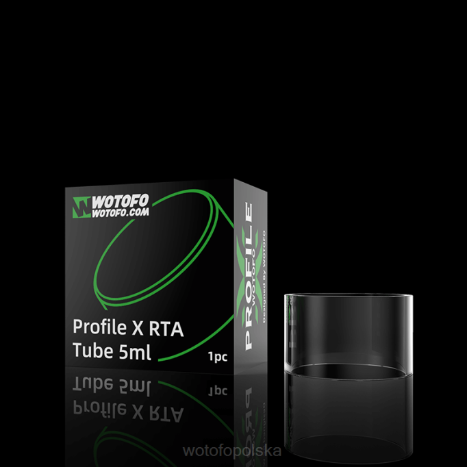 Wotofo Recenzja | Wotofo PROFILE X rurka zbiornika szklanka bąbelkowa 8ml RBNV399