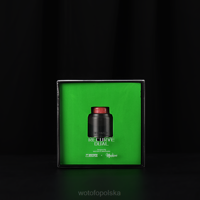 Wotofo Jednorazowka | Wotofo RECURVE podwójny rda złoto RBNV194