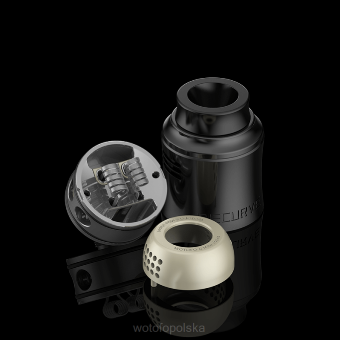 Wotofo Shop Online | Wotofo RECURVE v2 rda czarny RBNV200