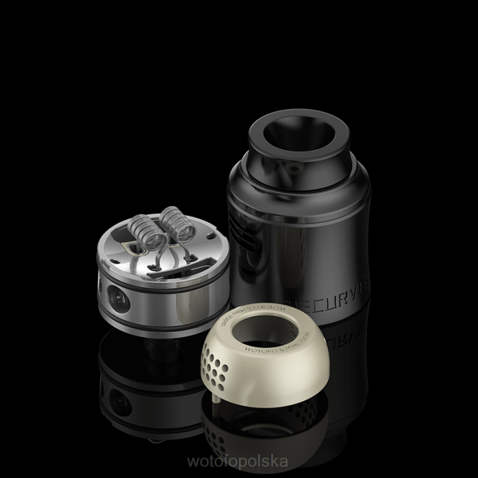 Wotofo Shop Online | Wotofo RECURVE v2 rda czarny RBNV200